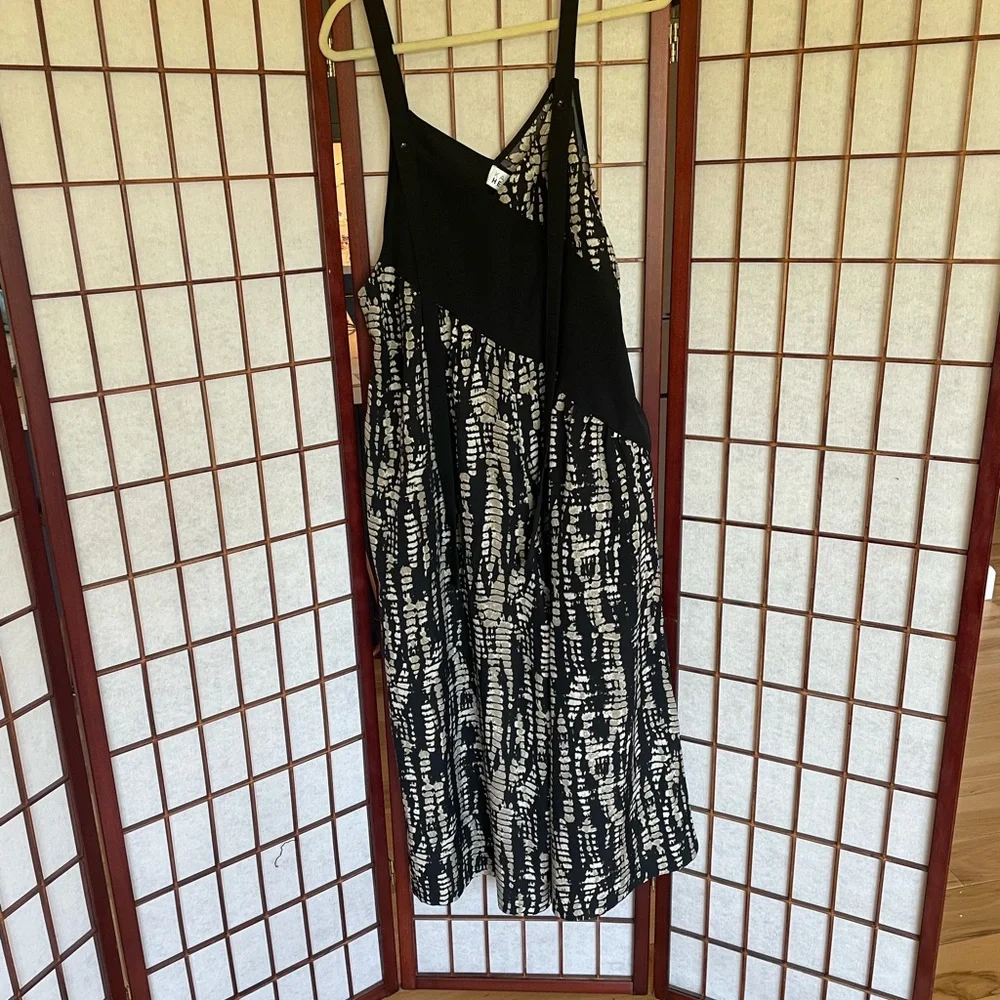 Elegant Black and Tan Jumpsuit - Picture 7 of 11